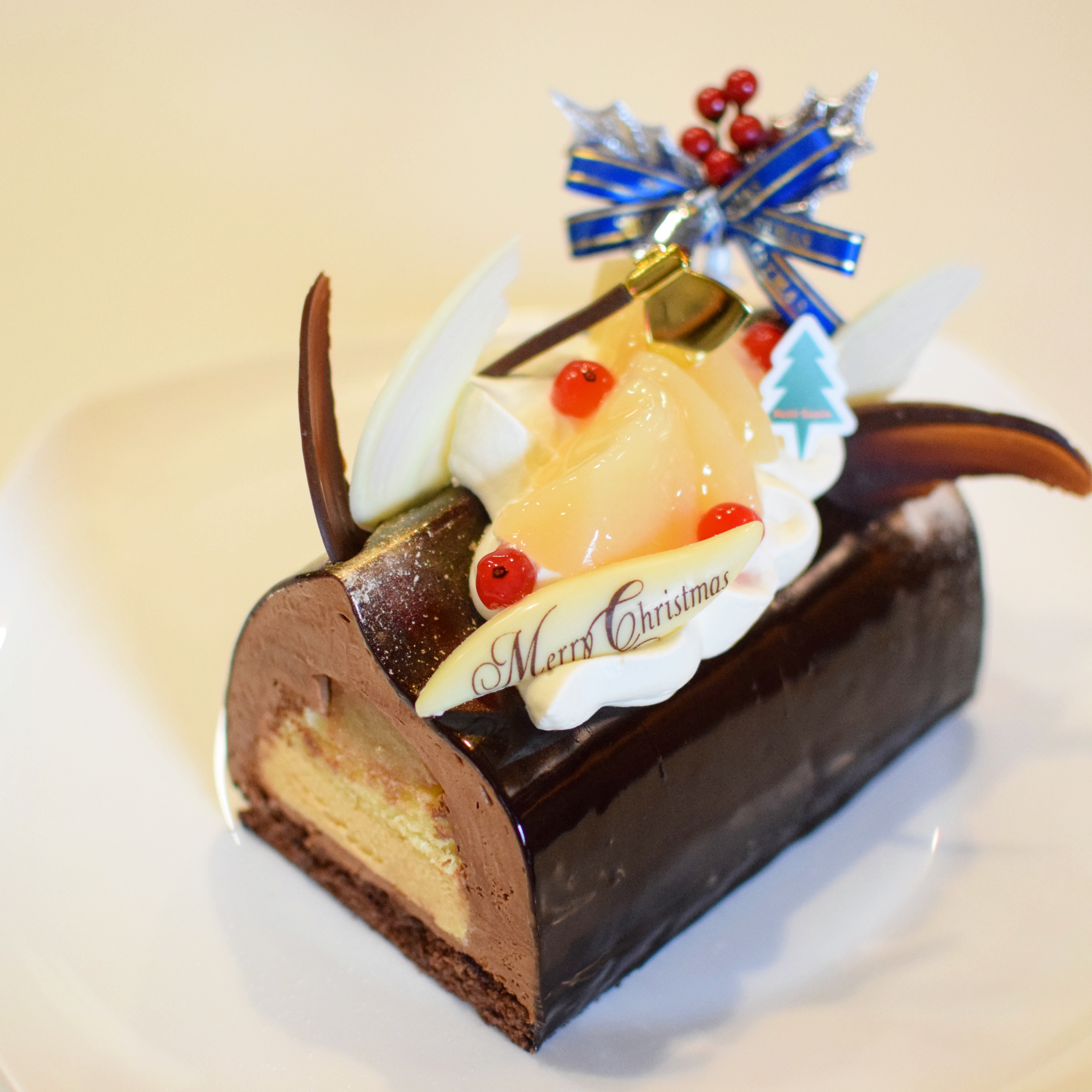 クリスマスケーキのご紹介その5 ブッシュドノエル シュルプリーズ Petit Sapin